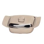 Beurrier avec couvercle - 185 x 115 mm