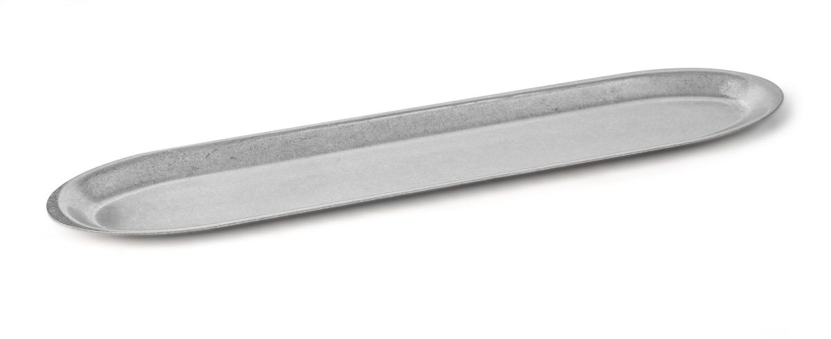 Plateau Ovale Vintage Collection 40 x 8.5 cm – Inox – Pujadas