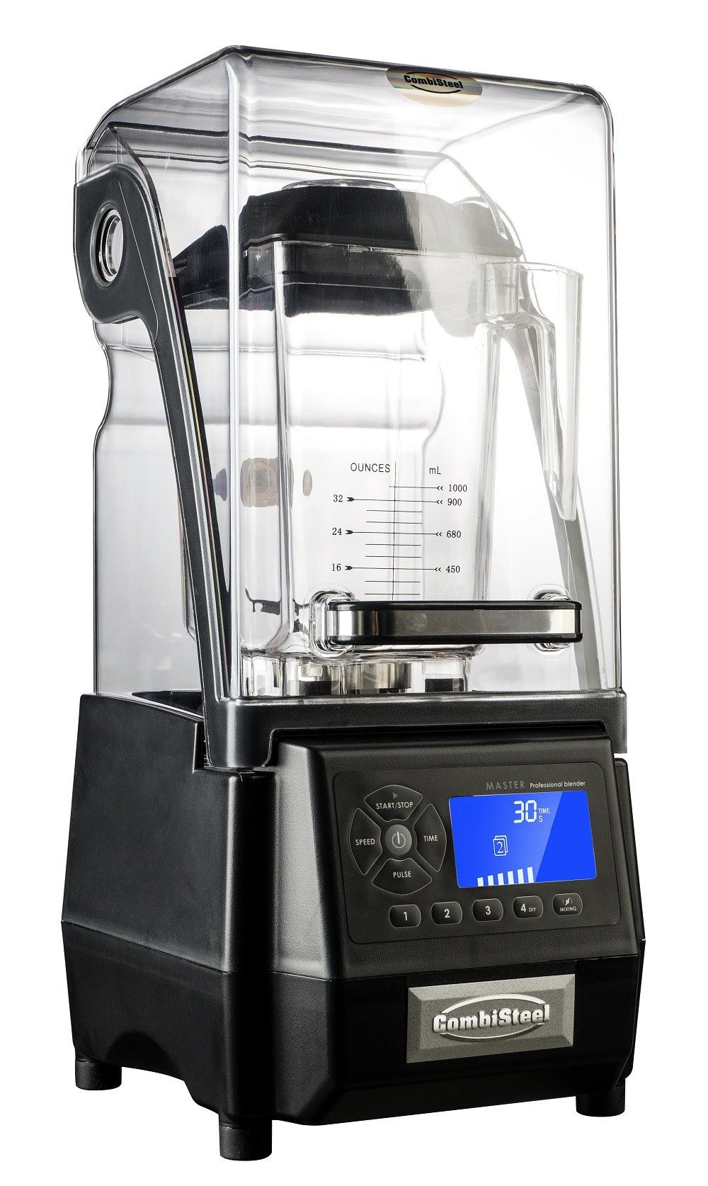 Blender Professionnel avec Amortisseur de Bruit Bol 2 L - Combisteel – Image 1
