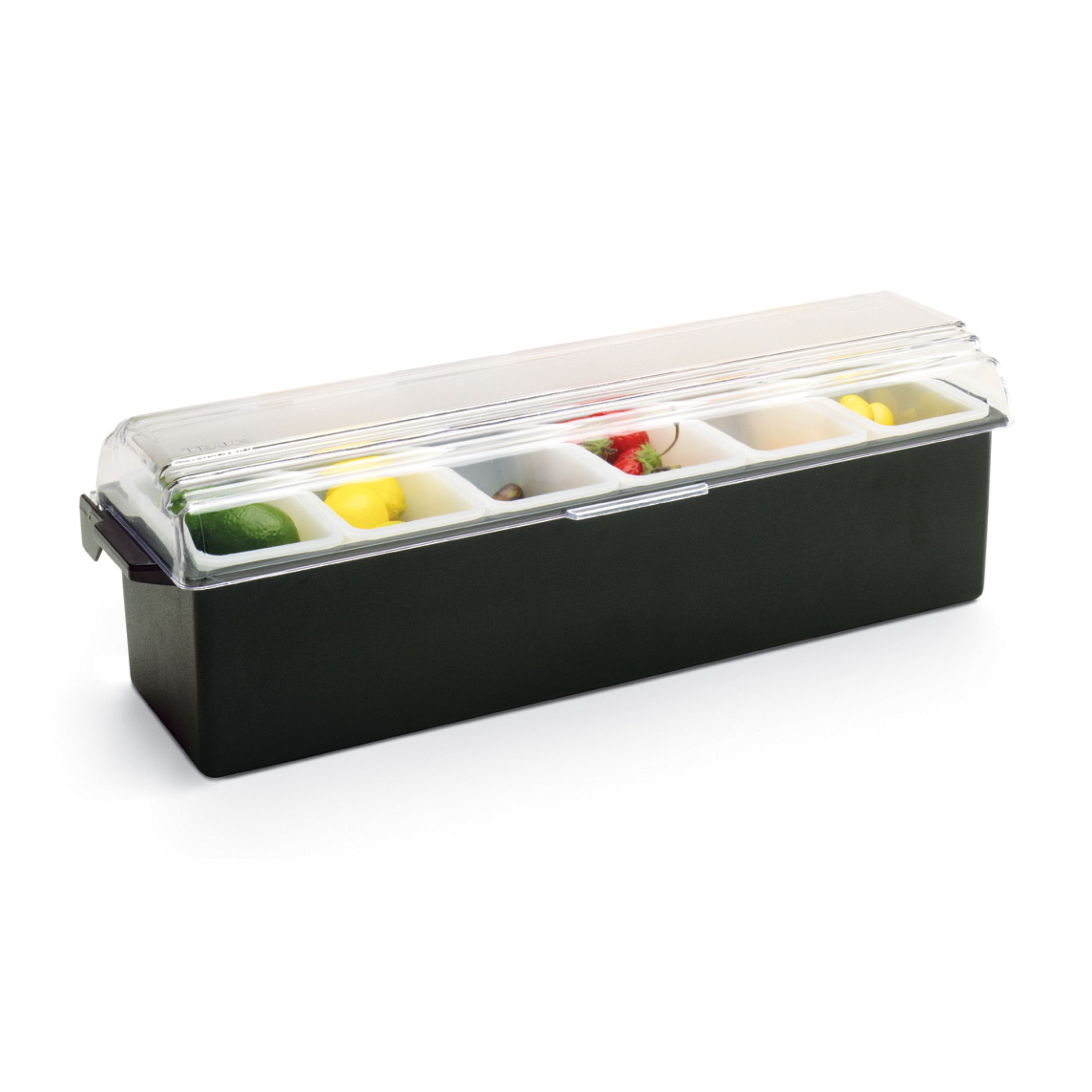 Boîte à Condiments Plastique 6 Compartiments - Pujadas – Image 1
