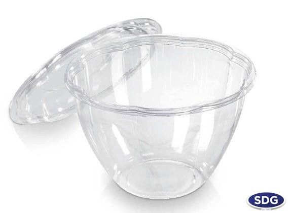 Bol Boule Transparent en PLA 1400 ml - SDG - Lot de 600 – Image 1