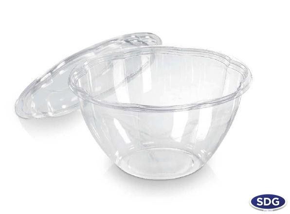 Bol Boule Transparent en PLA 950 ml - SDG - Lot de 300 – Image 3