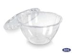 Bol Boule Transparent en PLA 950 ml - SDG - Lot de 300