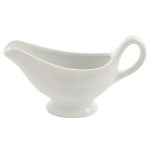 Saucières blanches Olympia 21,5 cl - Boite de 6