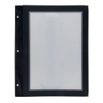 Lot de 5 inserts double-face pour Carte Menus A4 gamme Wood (1 insert = 2 vues) - Securit
