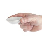 Coupelles à sauce soja Olympia Whiteware 74 mm - Lot de 12 – Image 3