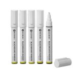 Feutres à craie 6 mm 5 feutres blancs - Hendi – Image 4