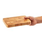 Planche à découper en bois 150 x 230 mm rectangulaire - Vogue – Image 2
