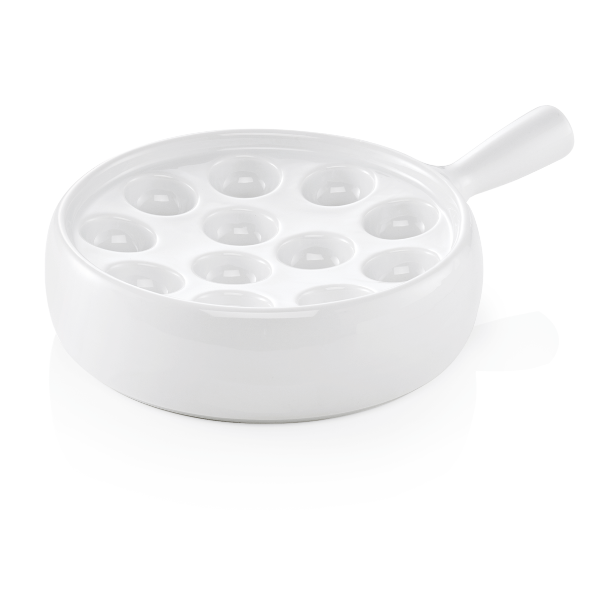 Poêle à escargots en Porcelaine Ø 200 mm – 12 Trous – Was Germany