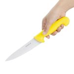 Couteau de Cuisinier Professionnel Jaune 160 mm - Hygiplas – Image 4