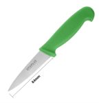 Couteau d'Office Vert Professionnel 90 mm - Hygiplas – Image 5