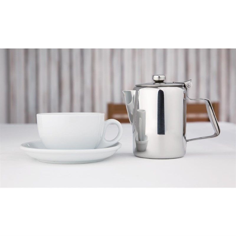 Cafetière en inox poli Olympia Concorde 900 ml – Image 5