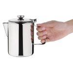 Cafetière en inox poli Olympia Concorde 900 ml – Image 3
