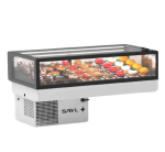 Vitrine Chaude Série Integra drop-in Sahara - Accès Arrière - Double Etagères LED - Sayl – Image 2