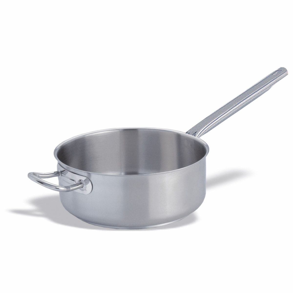 Casserole Basse Inox Ø32cm avec contre anse – Pujadas