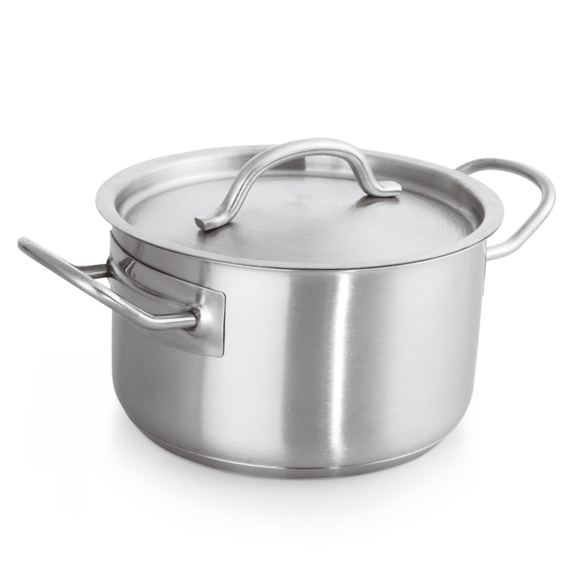 Casserole avec couvercle en Acier au nickel-chrome 3,6 L H 115 mm Ø 200 mm – Was Germany