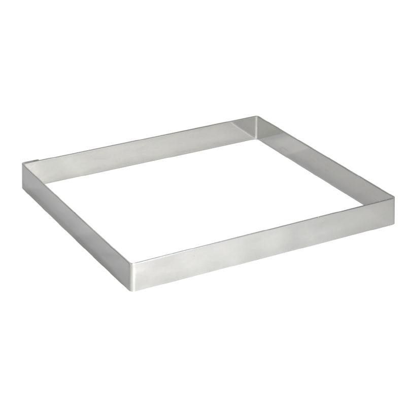 Cercle à Tarte Carré Inox 200x200mm – De Buyer