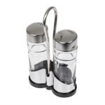 Ménagère Sel et Poivre en Verre et Inox - APS – Image 4
