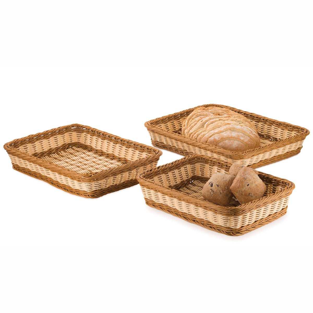 Corbeille à Pain Rectangulaire Bicolore L 37 à 46 cm – Pujadas