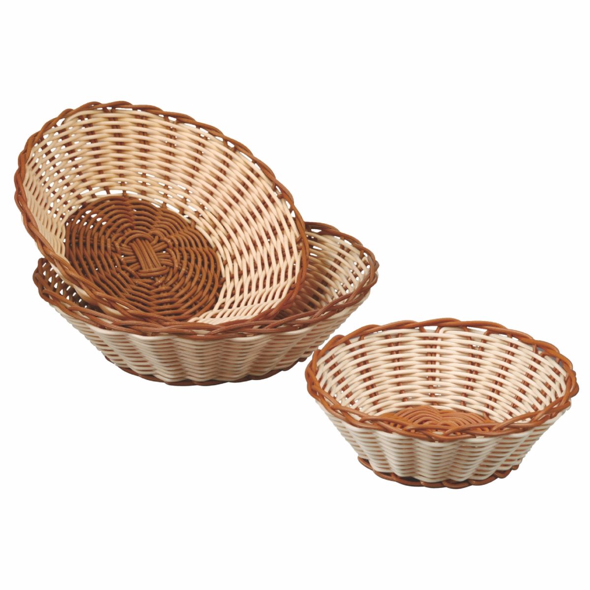 Corbeille à Pain Ronde en Polypropylène Ø 18,5 à 23 cm – Pujadas