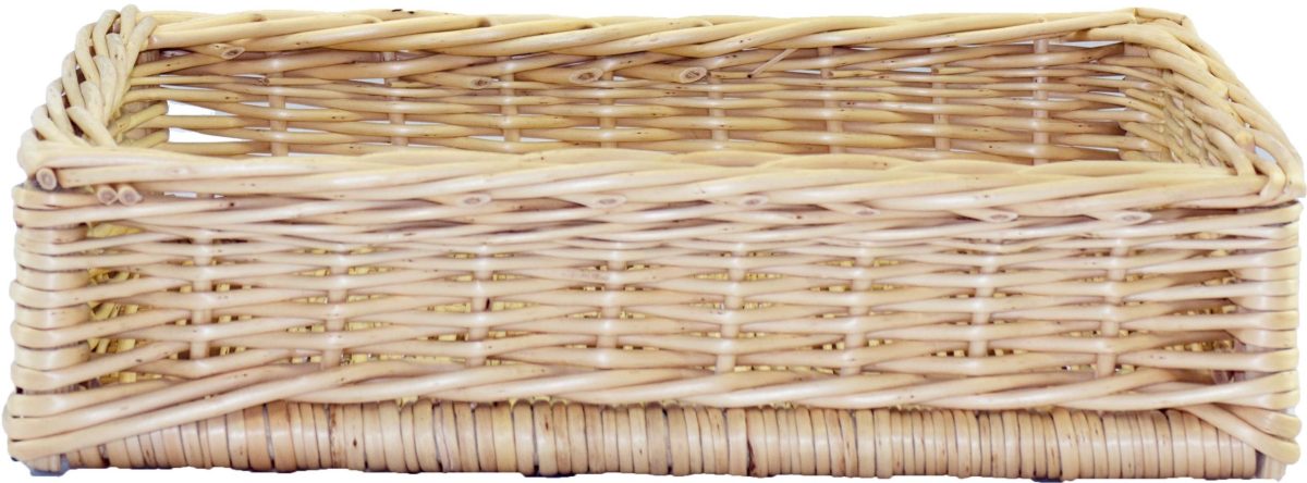Corbeille en Osier Blanc – L2G