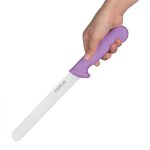Couteau à Pain Violet 200 mm - Hygiplas – Image 3