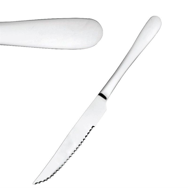 Couteau à Steak Buckingham en Inox L 234 mm Lot de 12 Olympia – Image 1