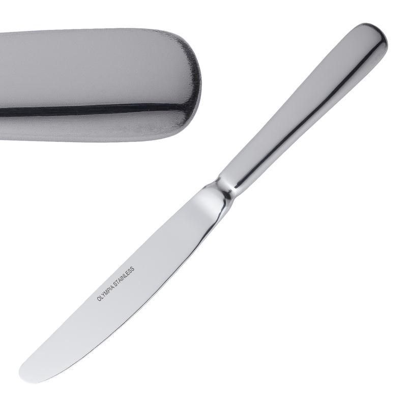Couteau de table 230 mm - Lot de 12 pièces - Olympia Baguette – Image 1