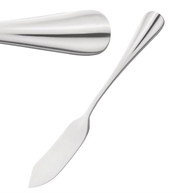 Couteaux à Poisson pour Restaurant en Inox Lot de 12 Baguette Amefa – Image 1