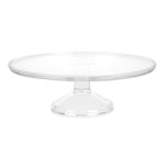 Présentoir à Gâteau en Verre (sans cloche) - 300(Ø) mm - Olympia