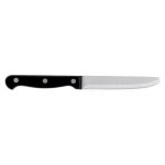 Couteaux à Steak Arrondi Noir Lot de 12 Olympia – Image 5