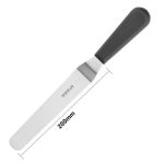 Spatule Professionnelle Noire Lame Coudée 190 mm - Hygiplas – Image 5