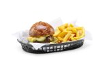 Paniers de service style fast-food Noir 6 unités 275x175x(H)38 mm - Hendi – Image 2