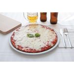 Assiette à Pizza en Porcelaine Blanche 280 mm Saturnia Napoli - Lot de 6 – Image 3