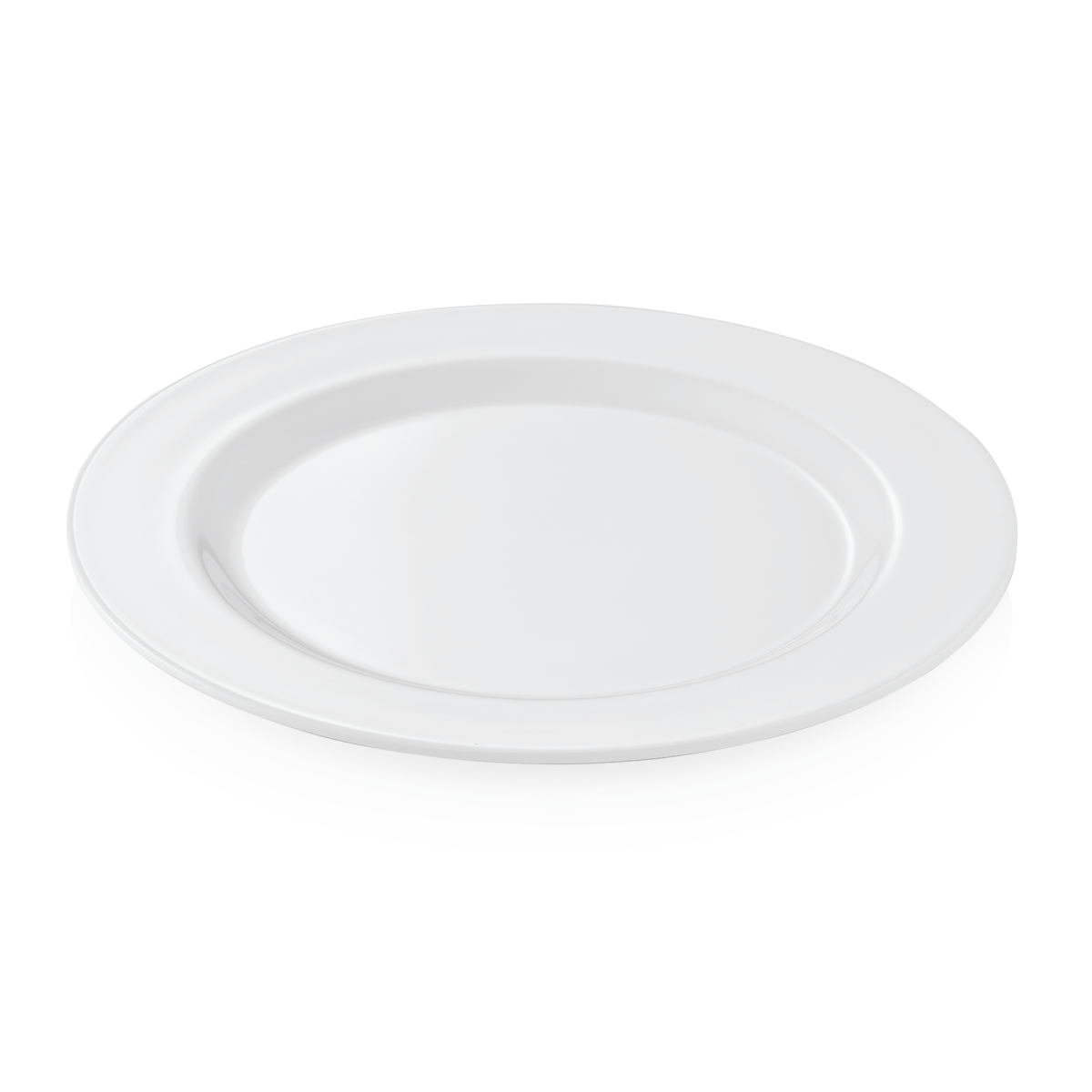 Lot de 12 Assiettes en Mélamine blanc Ø 230 mm – Was Germany