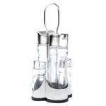 Ménagère 4 Pièces Support en Inox - Comas