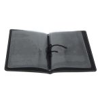 Porte-Menus en Simili Cuir Noir - Format A5 - Olympia – Image 3