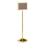 Support d'information en Acier au nickel-chrome dora H 1200 mm - Was Germany