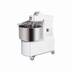 Pétrin à Spirale Vitesse Variable Tête Fixe SKV - Monophasé 21 Litres - Resto Italia