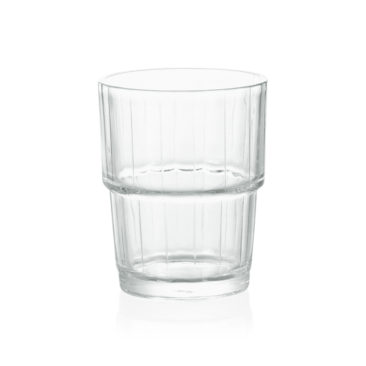 Verre universel Hambourg en Verre trempé H 88 x Ø 55 mm – Lot de 6 – Was Germany