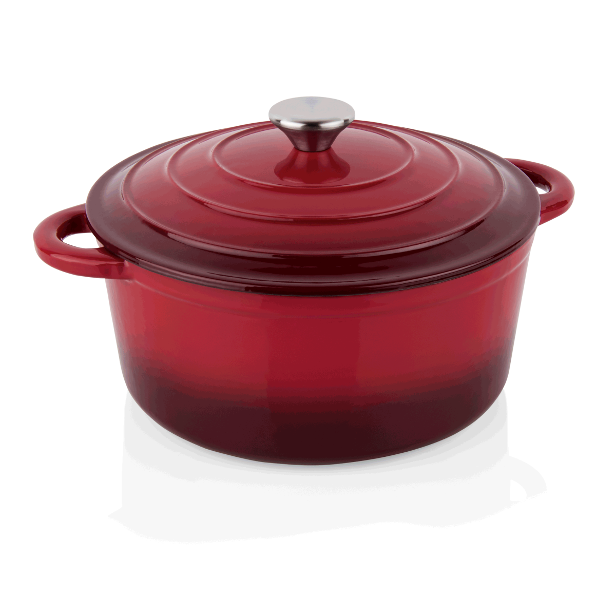 Cocotte en Acier Inoxydable 5 L H 120 mm Ø 260 mm – Was Germany