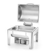 Chafing dish GN 1/2 finition poli miroir Profi Line 4L 365x345x(H)345mm - Hendi – Image 4