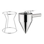 Entonnoir à Piston en Acier Inoxydable Vogue - 1.3 L – Image 2