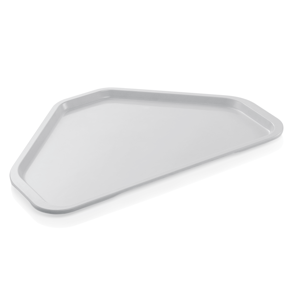 Plateau trapézoïdal gris clair L 480 mm l 340 mm – Was Germany