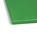 Planche à découper 46 x 30.5 x 1.3 cm verte anti-bactérienne, haute densité - Hygiplas – Image 3