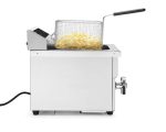 Friteuse Professionnelle à induction avec robinet de vidange 8L Gris 230V/3500W - Hendi – Image 4