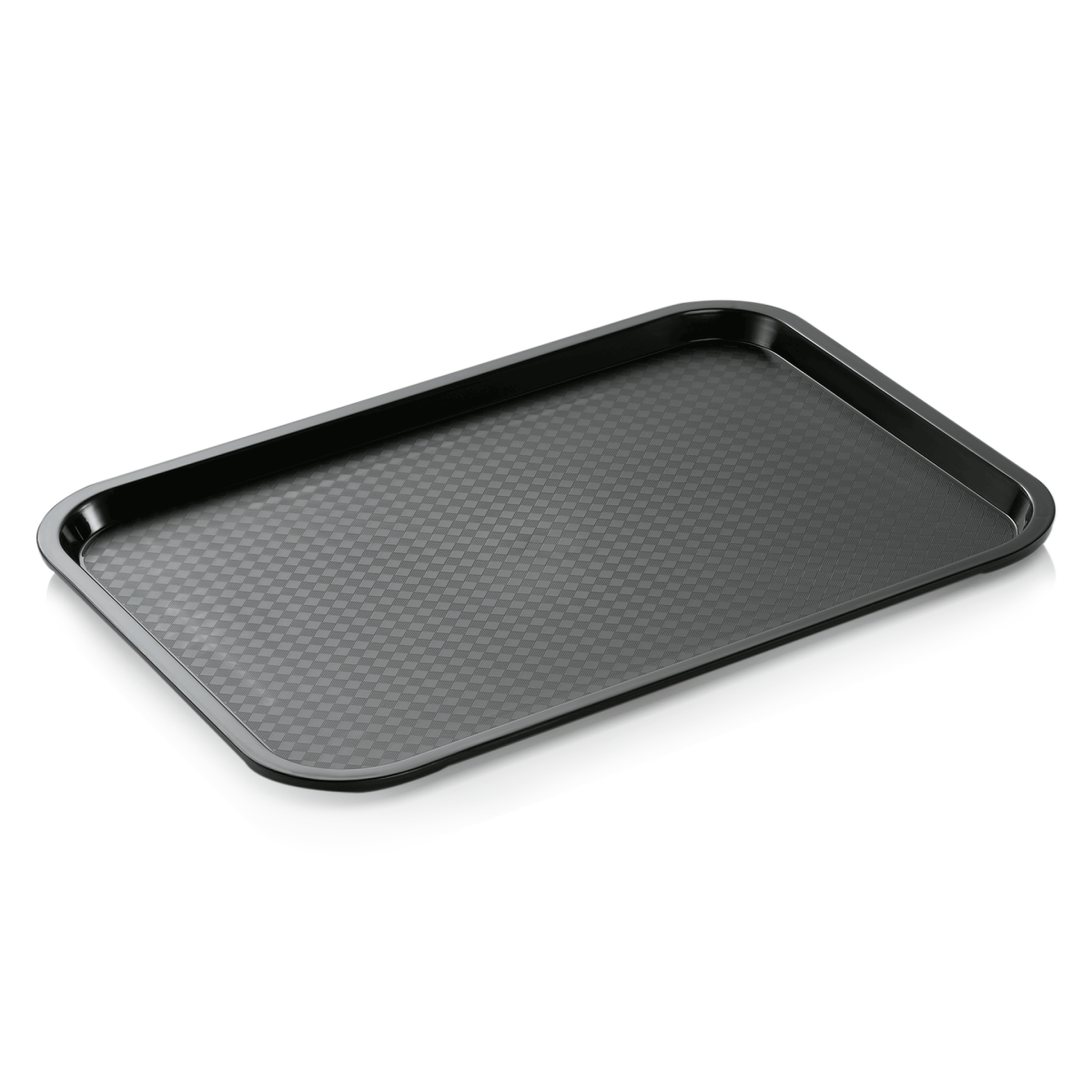 Plateau en Polypropylène noir L 455 mm l 355 mm H 20 mm – Was Germany