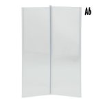Porte-affiche en  Y - 3 faces -  acrylique transparent - Format A6 - Securit