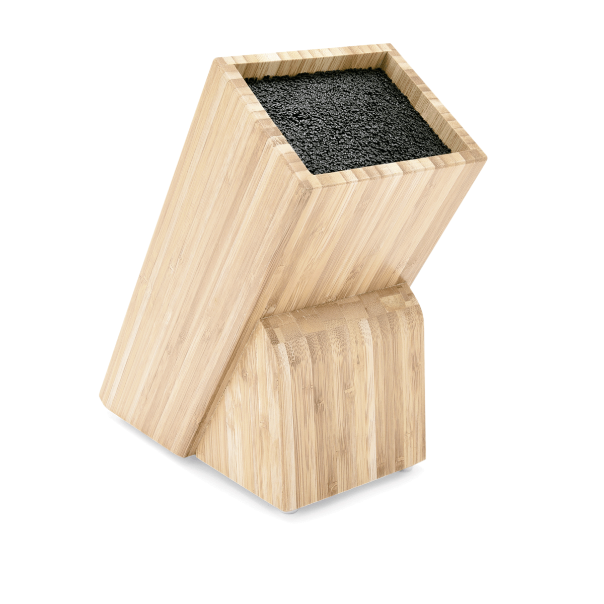 Couteau bloc en Bambou L 250 mm l 250 mm H 122 mm – Was Germany