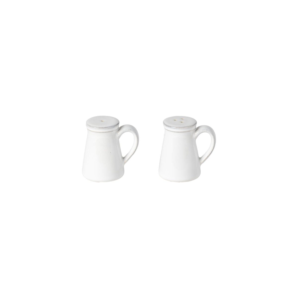 Salière et Poivrière 4 cl Friso Blanc – Costa Nova